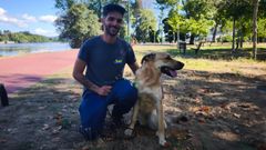 Rafael es entrenador canino en C�es do R�o y frecuenta a diario la zona.