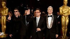 U2, en la gala de los Oscars