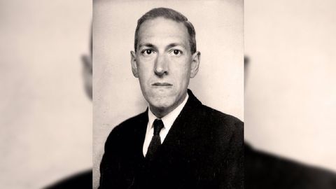 El escritor H. P. Lovecraft