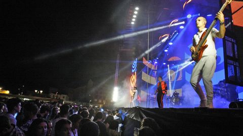 Las orquestas Olympus (en la foto) y Gran Parada actuarn en Chantada el domingo 27 de agosto