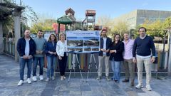 El grupo municipal al completo present� su primera promesa electoral