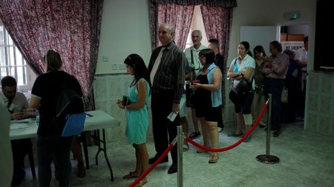 Colas en Gibraltar para votar
