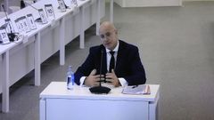 Christopher Carr, durante su declaracin en el juicio