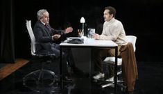 Antonio Dur�n, �Morris�, y Pedro Alonso en un momento de la obra. 