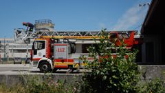 Imagen de archivo del parque del parque de bomberos de Arteixo