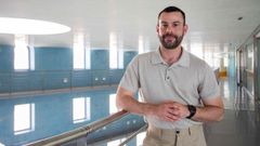 O m�dico internista do Complexo Hospitalario Universitario de Pontevedra Hadri�n Pernas, que moderou unha xornada con especialistas sobre intervenci�n e apoio ante o �chemsex�