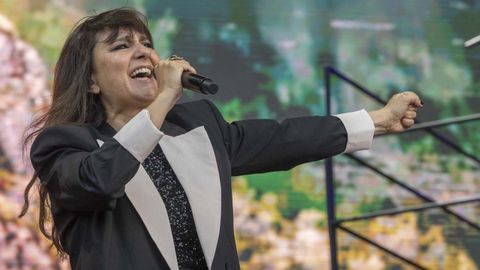 Amaral este a�o actuando en O Son do Cami�o. 