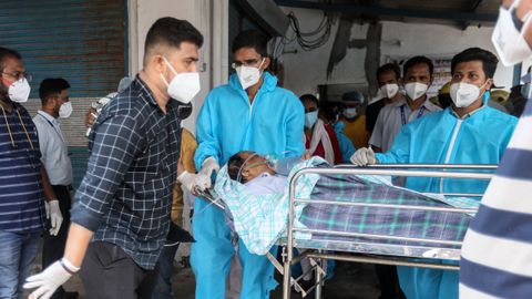 La pandemia del coronavirus se descontrola en la India