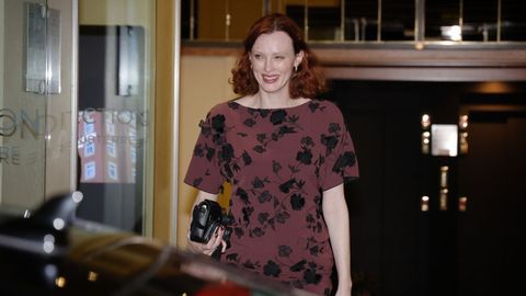 La modelo Karen Elson