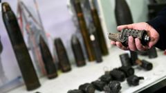 Una granada de la Guerra Civil desactivada por los artificieros