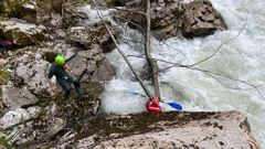 B�squeda del pirag�ista desparecido en Cantabria