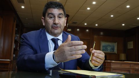 El delegado del Gobierno en Galicia, Pedro Blanco, en una imagen de archivo.