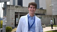 Noah Huff es uno de los diez americanos que est�n haciendo pr�cticas en el CHUO