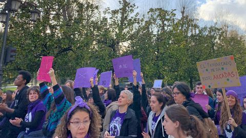 Manifestaci�n del 8M en Oviedo
