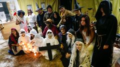 Celebraci�n del Sama�n en el colegio Ana Mar�a Di�guez de Asados