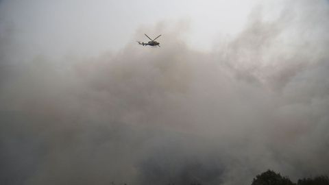 Incendio en Quiroga