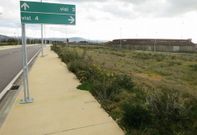 Instalaciones del puerto seco, sin actividad por los problemas del saneamiento. 