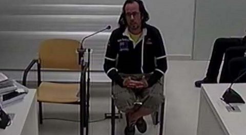 El CDR Jordi Ros declarando en la Audiencia Nacional en el 2019