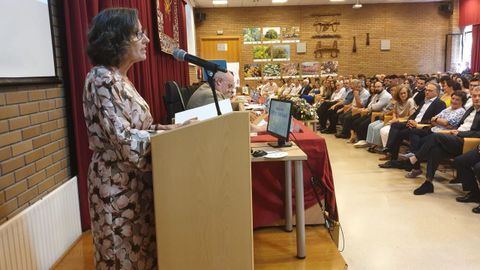 Acto de graduacin de alumnos de ingeniera en la Escola Politcnica Superior del campus de Lugo