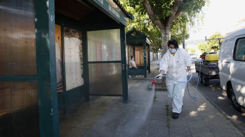 Las im�genes del primer d�a de la fase 2 de la desescala en Barbanza