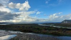 Vistas del Cantbrico que se observan desde las inmediaciones de las antiguas cetreas de Rinlo