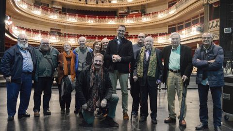 Homenaje al actor Juan Jos Otegui, en el Campoamor