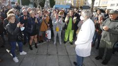 Homenaxe p�blico o pasado d�a 30 en Burela ao m�dico Carlos Fern�ndez Fraga, pola s�a xubilaci�n