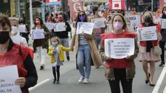 Los trabajadores esenciales: los protagonistas de la vuelta del 1 de mayo en A Corua