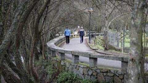 Paseo del río Barbaña.