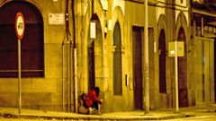 Foto de archivo de una de las calles de Vigo donde se ejerce la prostituci�n.