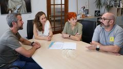 Concello y Vicepresidencia da Deputacin se reunieron para abordar las fiestas del San Froiln