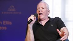 Bret Easton Ellis, este lunes en Madrid presentando su nueva novela.