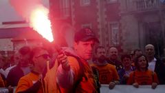 Manifestaci�n de Alcoa en A Coru�a