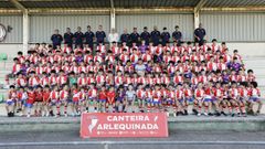 La gala cont� con una foto de familia de los asistentes para el recuerdo de todos ellos.