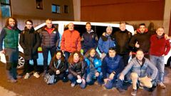 Voluntarios asturianos que partieron hasta Polonia para entregar ayuda humanitaria a los refugiados ucranianos
