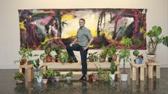 Manuel Su�rez expone en el palacio municipal de Mar�a Pita su �Decorado para una f�bula�