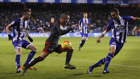 Deportivo-Celta (2-0) el 21 de noviembre del 2015.