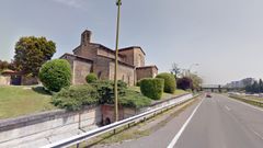Iglesia prerrom�nica de San Juli�n de los Prados (o Santullano) en Oviedo, un monumento que es Patrimonio de la Humanidad.