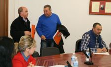 Los concejales del PP dejaron el pleno como queja por el retraso en el acceso de una compa�era. 