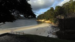 En imagen de archivo, playa de Caol�n, en O Vicedo