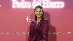 Paula Echevarra en el desfile de Pedro del Hierro en la Madrid Fashion Week