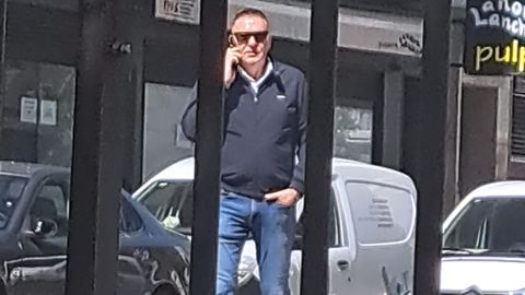 Miguel �ngel S�nchez, este jueves en los juzgados. 