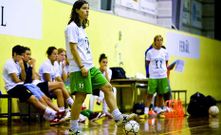 El equipo ferrolano de f�tbol sala femenino entrena y disputar� sus encuentros en el pabell�n de Esteiro.