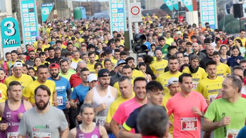 Salida de la carrera Sin-Son 10K de Portosn 2024