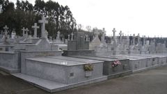 Vista del cementerio municipal de Vilalba