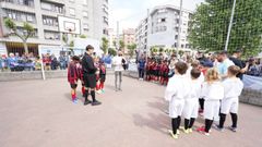 Partido conmemorativo en en el barrio de Fozaneldi