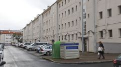 Vista de la calle Narn, en Recimil, donde se rehabilitarn los primeros pisos.