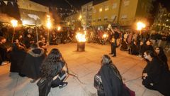 <span lang= gl >Deas-enterro irmandi&ntilde;o e Aquelarre na previa do Asalto: as imaxes!</span>