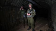 El t�nel de Ham�s descubierto por el Ej�rcito israel�.