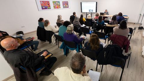 <span lang= gl >O alumnado comezou as clases o venres, na Casa da Cultura de San Sadurni�o</span>